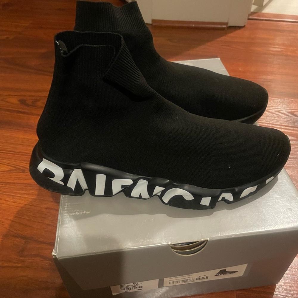 Balenciaga Black Sock Sneakers
